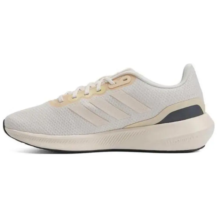 Adidas Runfalcon 3 Wonder White Crystal Sand Cushioned Breathable Low Top Running Shoes Men's IE0739