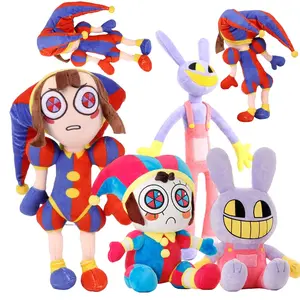 The Amazing Digital Circus Plush Toy Soft Stuffed Animation CIRCUS Plushie Doll Soft Stuffed Figure Christmas Birthday New Year Gifts For Kids Soft Cuddly Gift Stuffed Animal