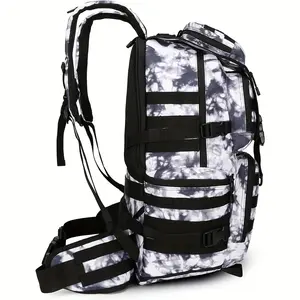 13.21gal Portable Backpack, Outdoor Hiking Waterproof Large Backpack