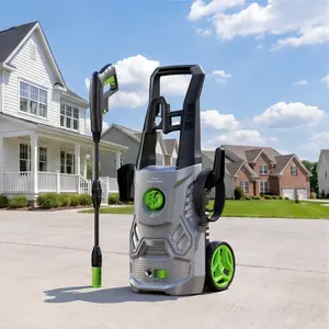 2600 PSI Electric Pressure Washer 2.6 GPM with Foam Cannon, Portable Power Cleaner for Cars, Patios, Driveways & Outdoor Cleaning