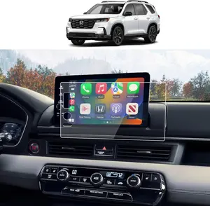Screen Protector for 2023-2025 Honda Pilot (EX-L/TrailSport/Touring/Elite/Black Edition) 9 Inch Touchscreen Car Accessories HD Tempered Glass