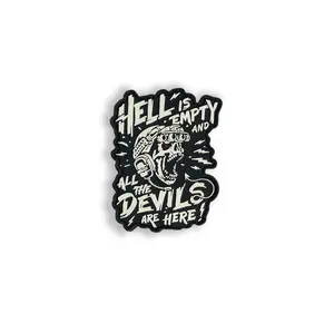 The Tempest Patch Bull Head Embroidery
