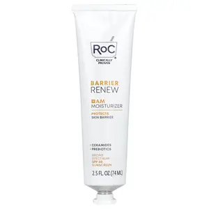 RoC Barrier Renew, AM Moisturizer, SPF 30, Fragrance-Free, 2.5 fl oz (74 ml)
