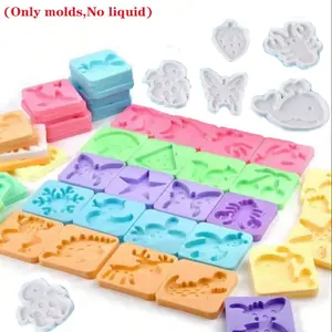 Handmade DIY Craft Painting Molds, Creative Craft Kit, Montessori Education Magic Water Sprites Accessories, Kids Toy Gift, Christmas Craft Gift (only Mold)