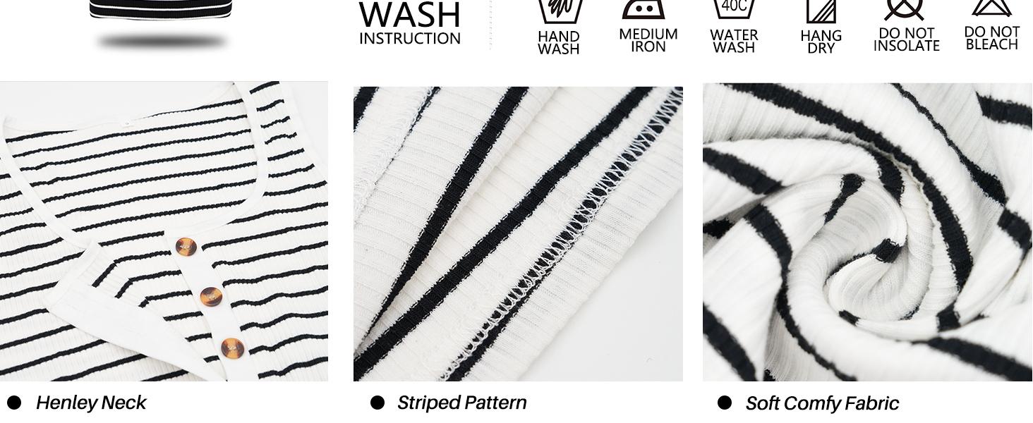 YORA Women's Square Neck Sleeveless Striped Henley Casual Basic Summer Tunic Bodycon Mini Dresses with Pockets