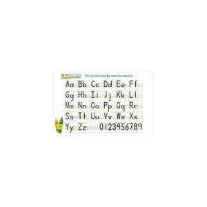 Visual Alphabet/Cursive Card for Individual Students