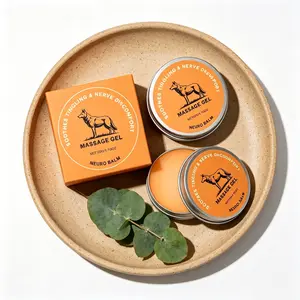 Therawolf Natural Relief Balm, Fast Acting Soothing Formula, Ease Knee Shoulder Discomfort for Daily & Fitness Use