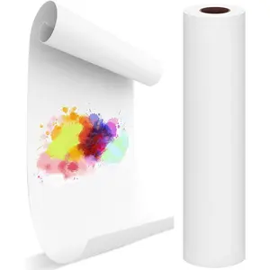 Easel Paper Roll,Drawing Paper 17-Inch by 49-Feet Art Paper Roll Replacement for Kid's Art Easel Paper, Arts & Crafts, Bond Paper, 1 Pack(17" x 588")