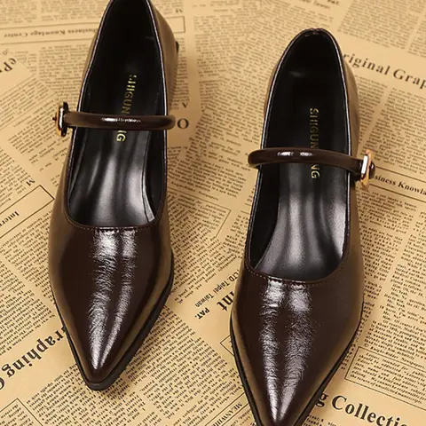 Women's Fashionable Solid Color Pointed Toe Versatile Flat Shoes, Minimalist Casual Flats, Casual Comfortable for Daily Wear, All-match Commuter Shoes Work for Women & Girls, Running