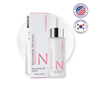 Nutralessece Brightening Serum - 10% Niacinamide 4% Tranexamic Acid Alpha Arbutin Serum for Dark Spots, Even Skin Tone, for Face & Body, Salon-Quality, 30mL