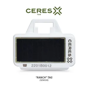 CERES RANCH PFI Reusable Satellite Cattle ID Tags, 10 Pack, Generation 4