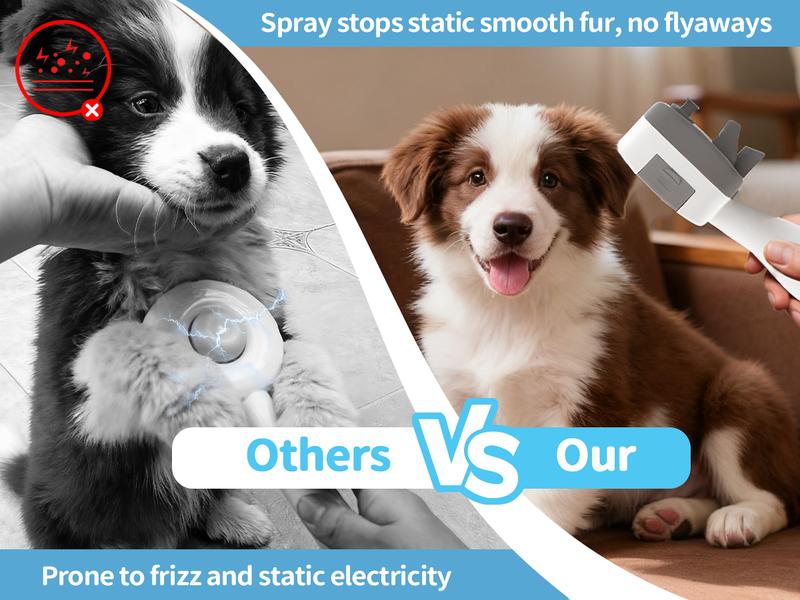 Photo inspiration: Visual Reference: Auto Rebound Skin Protection Pet Spray Hair Removal Comb One