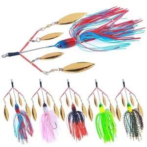 Artificial Fishing Bait, 5 Counts/set Rotating Sequins Artificial Bait, Strong Fishing Jig Bait, Realistic Swimming Lure, Simulation Fishing Lure, Fishing Accessories, Fishing Stuff, Fishing Lures, Fishing Lures Kit
