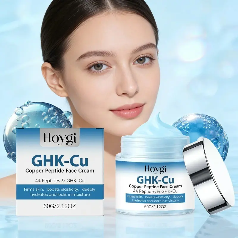 4 % Ghk-Cu Copper Peptide Cream Copper Peptide Face Cream Boost Elasticity Strengthen Skin Barrier Nourishing Firming Hydrating Moisturizing Skin Care