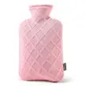 FORICOM 2-Liter BPA-Free Leakproof Heat Pack Hot Water Bottle, 24-Hour Leak-Test for Peace of Mind, First Aid Hot & Cold Therapy, Decorative Compress for Muscle & Headache Relief, Easy to Fill, Heat Retention, Winter Gift for Pregnant Women & Children