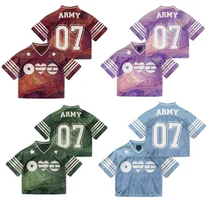 Bangtan Custom Member Name and Number Crop Top Jersey, Bold Purple Galaxy Marble Airiang World Tour Army Inspired Personalized Design, Best Gift for ARMY Fan and Kpop Lover
