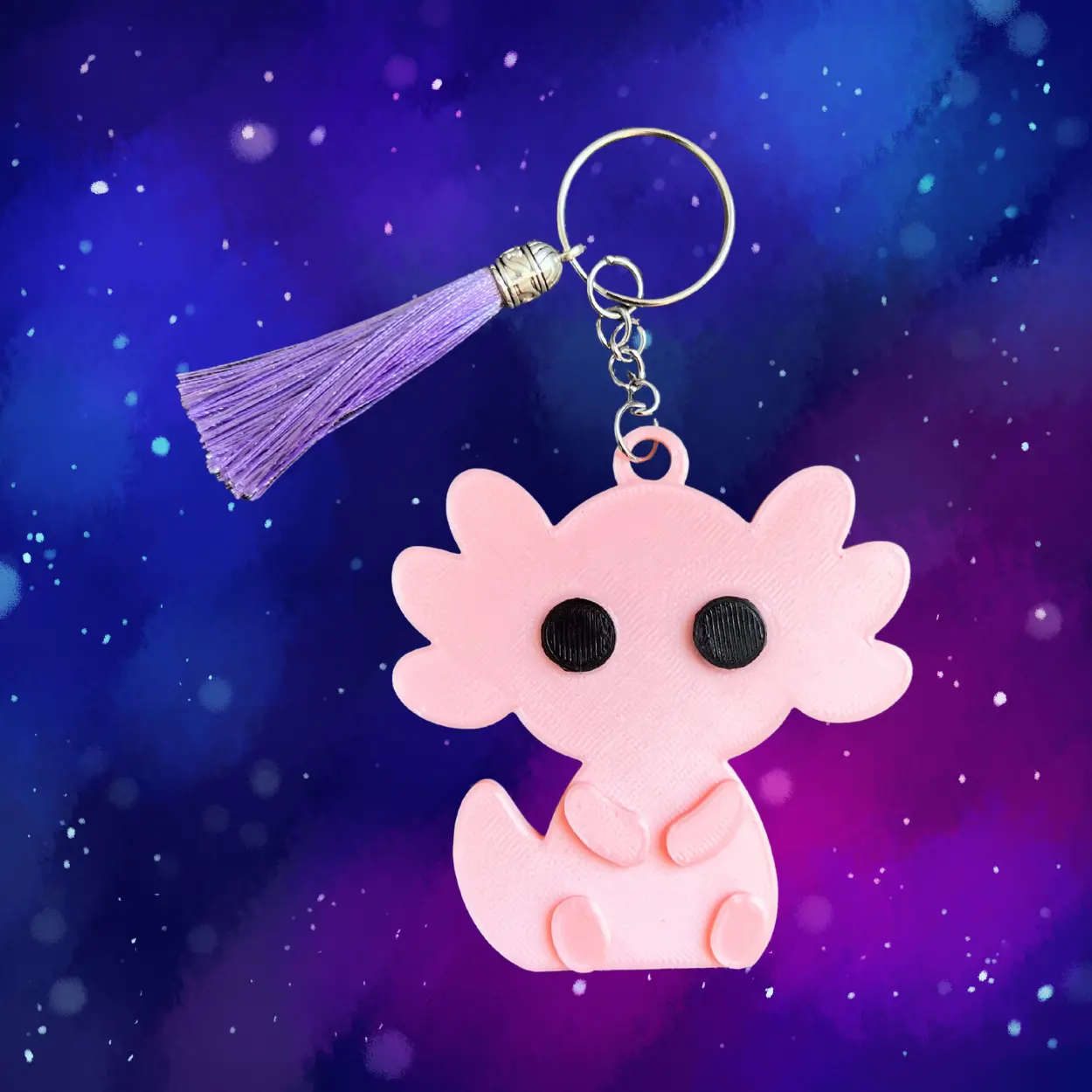Cute Axolotl Keychain | Backpack Accessory | Purse