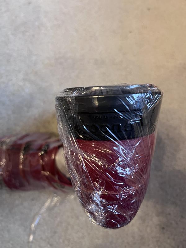 Pre-Owned Gucci Monogram Sneakers with Red Leather Size 7