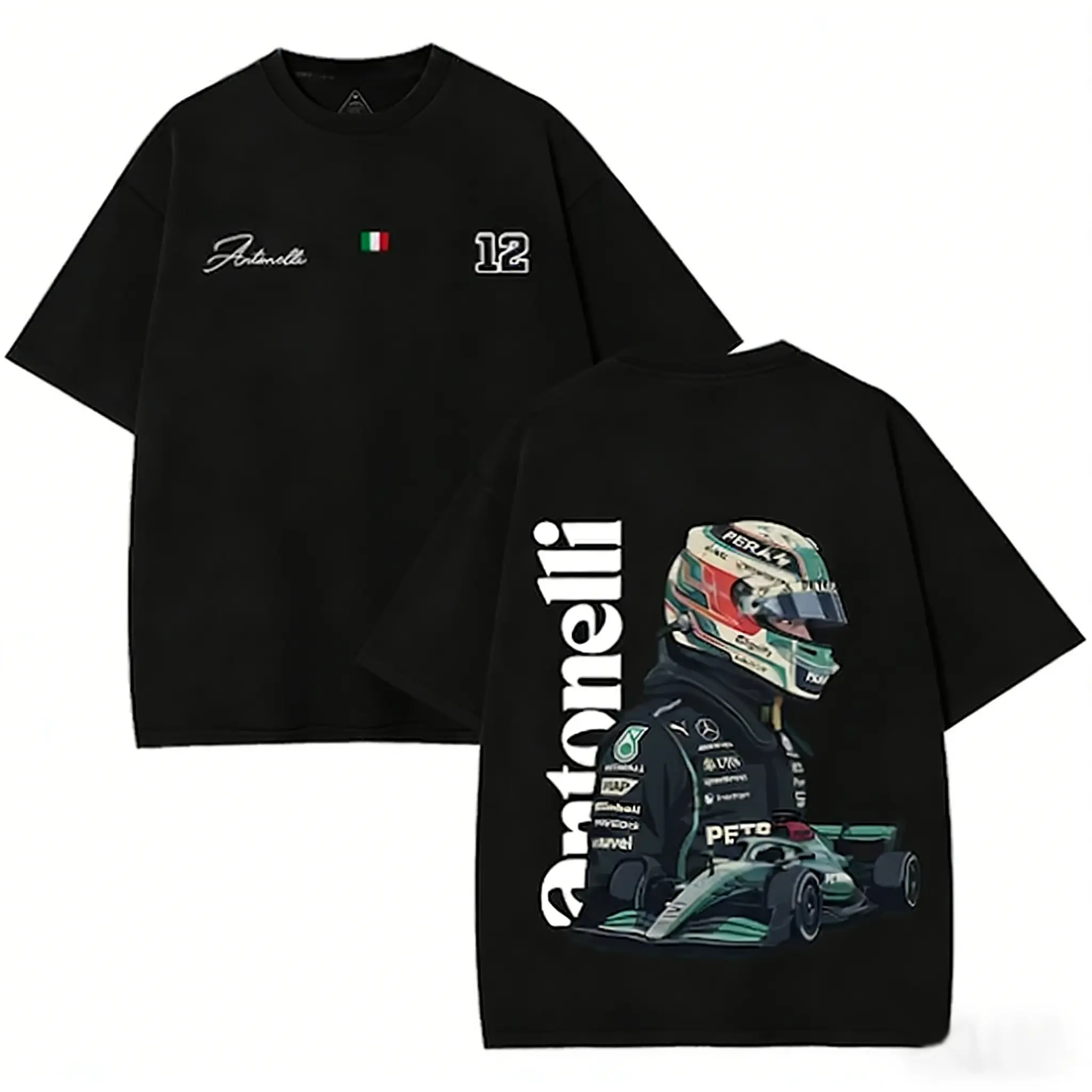 🏎️[100% Cotton][Graphic Tee]Vintage Racing Graphic Tee for Men Women – Motorsport Driver Style T-Shirt, Number 12 Shirt, Retro Grand Prix Inspired Streetwear, Oversized Cotton Casual Top, Track Day Outfit, Athletic Wear, Trendy Racing Fan Gift tiktokshops