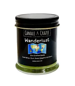 Candle Crazee Wanderlust 8oz Scented Jar Candle
