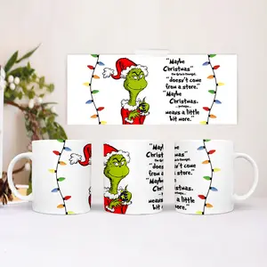 Grinch Christmas Meaning Coffee Mug