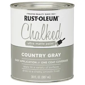 Rust-Oleum 285141 30 oz. Gray Chalked Paint