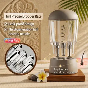 BaliAga Scalp & Hair Oil Applicator, Head Massager Scalp, Root Comb Applicator Bottle for Haircare - For precise, even and mess-free oiling