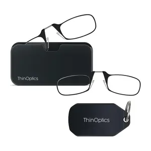 ThinOptics Set of 2 Readers with Phone and Keychain Cases