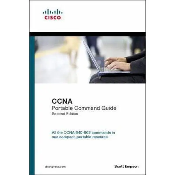 Used Book - CCNA Portable Command Guide by Scott Empson (Soft Cover, English Supplementary Guide for Network Administrators)