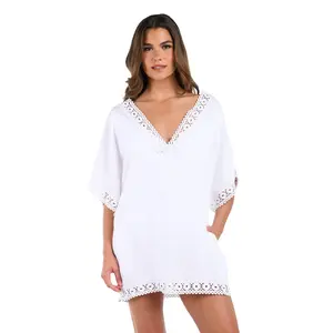 Lakeside Linen Short Sleeve Tunic