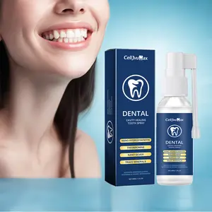 CellJuvMax Tooth spray, tooth protection and repair spray, nano-hydroxyapatite, teeth whitening solution, anti-cavity enamel protector, fluoride-free formula, suitable for sensitive teeth, for daily oral care