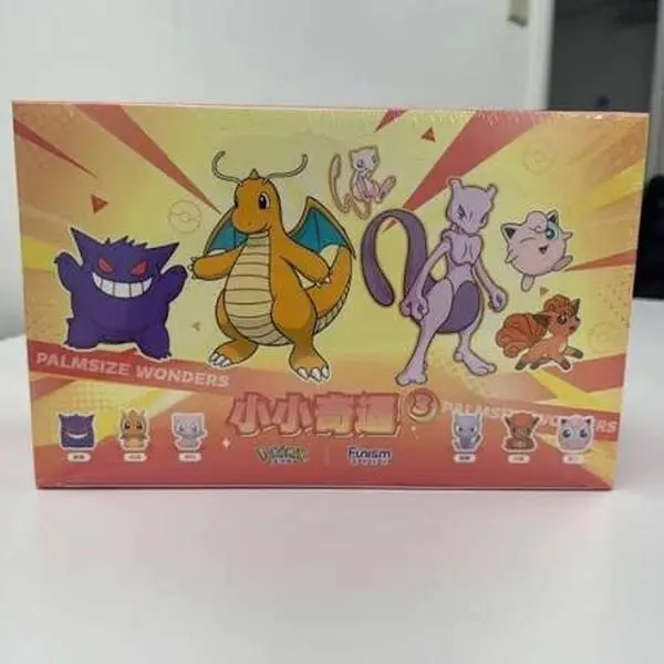 Pokémon Vol.3 Palmsize Wonders Plastic PokeBall Collectible Blind Box - Cute Fun Collectible, Surprise Pack, Minifigure, Random Character, Anime Entertainment Item