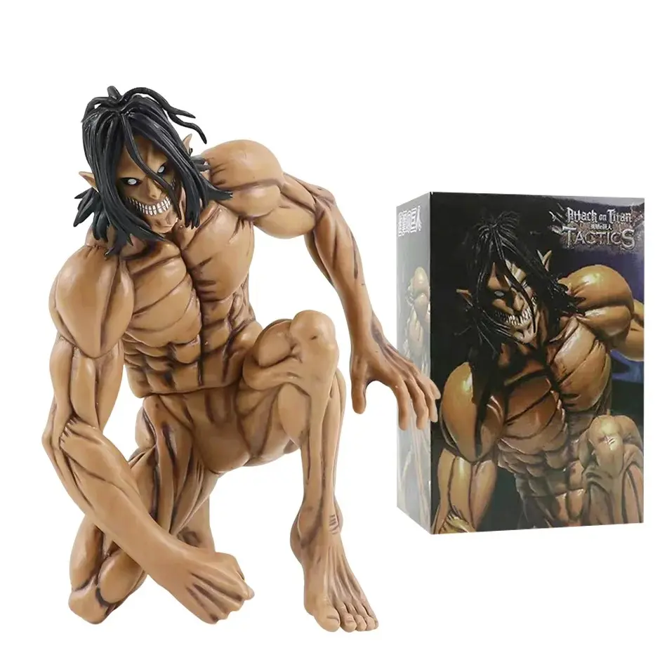 Attack on Titan Figure Eren Jaeger/Levi Giant Ver. Action Figure Collectible Model Doll Figure Toys Handmade Decorative Ornament