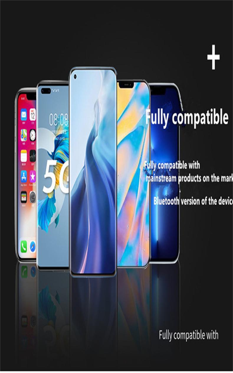 Earphone Clip Wireless Bluetooth Headphone Bone Conduction Headset High Quality TWS Auriculares Sport Noise Canceling With Mic