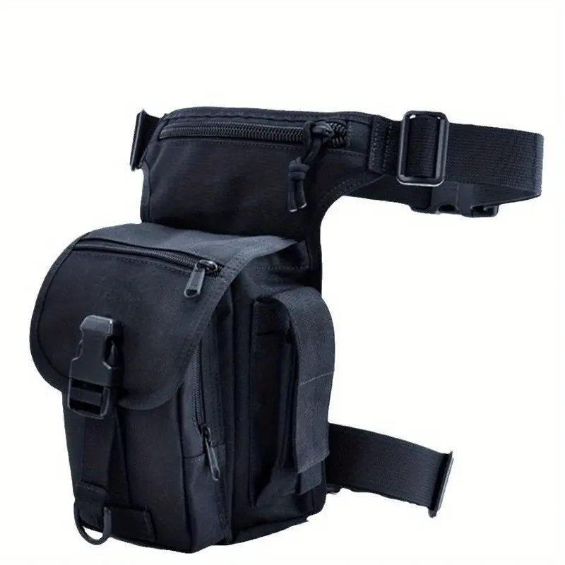 Cool Girl Outdoor Simple Waist Leg Bag Leisure Motorcycle Motorcycle Leg Bag Sundry Storage Waterproof Waist Bag