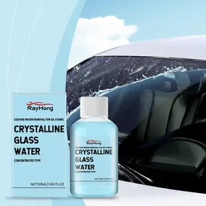 All-Season Universal Car Windshield Washer Fluid - Crystal Coating Formula, Vehicle Decontaminating Wiper Cleaning Solution