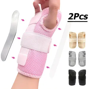 1 Pair Dual-Plate Wrist Brace with Triple Fixation - Sturdy Support, Breathable Comfort, Ideal for Sports & Everyday Elegance, Perfect Gift for Birthday, Mother's Day, And Father's Day