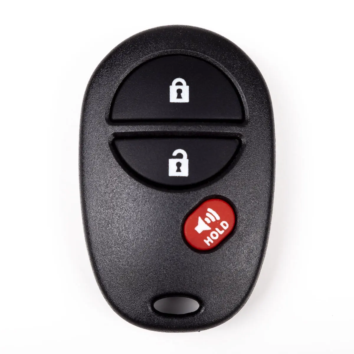 3-Button Keyless Entry Fob for 2007 Toyota Tacoma - FCC# GQ43VT20T, 315 MHz, Panic Button, Key Lock Function, Car Key Accessory