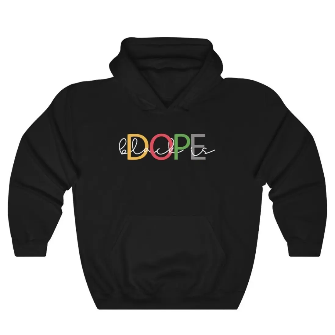 Black is Dope Hoodie
