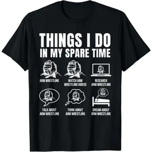 Arm Wrestling T-Shirts Gift Unisex T-Shirt