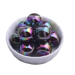 Football UV 20mm Beads Set of 5