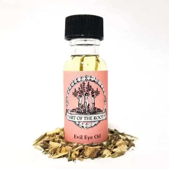 Evil Eye Oil for Negativity, Bad Energy & Psychic Attacks