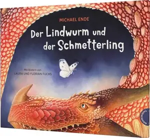 USED-Der Lindwurm und der Schmetterling: Ein Drachen-Märchen in Reimen by Michael Ende (Hardcover)