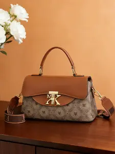 Designer women's bag, high-end retro printed fabric women's shoulder bag crossbody bag, women's handbag small bag, classic and fashionable versatile women's bag, suitable for daily use, giving women the perfect holiday gift