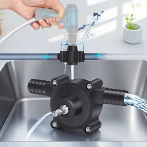Portable Mini Self-Priming Centrifugal Water Pump - Fish Tank Water Change, Garden Irrigation & Home Circulation - High-Efficiency, Lightweight, Durable Multi-Purpose Pump for Quick Liquid Transfer, Pond Drainage - Small Electric, Energy-Saving Quiet Pump