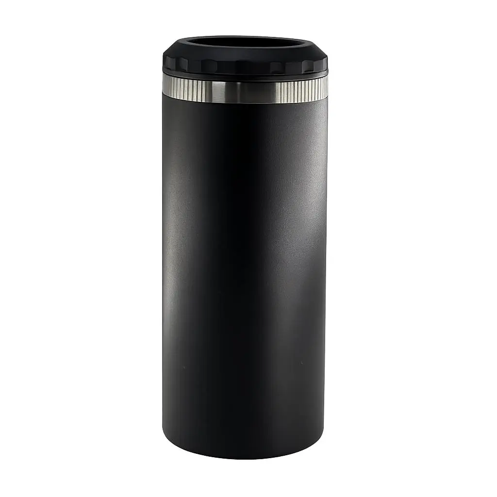 4-in-1 Drink Cooler | Personalized Insulated Can Cooler, Bottle Holder, and Cup with Built-In Opener