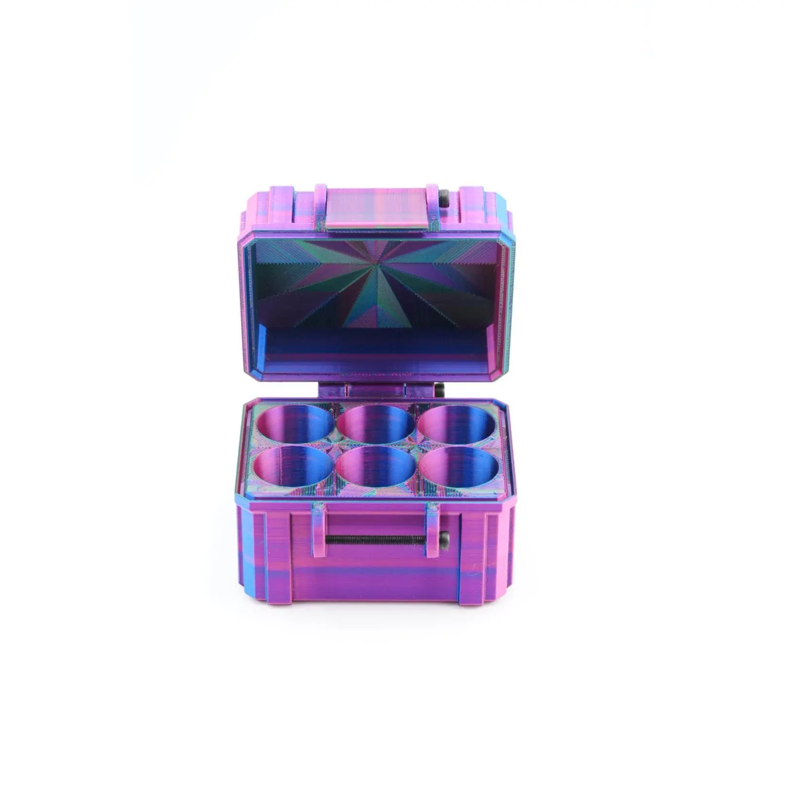 Lightweight Vial Case – Fits 6 × 10ml Vials, TRT, HRT Travel, Fridge & Freezer Organizer Essential Oil