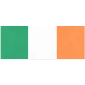 Ireland Flag Inspired Custom Gift Wrapping Paper 58"x 22.5" (4 Rolls)