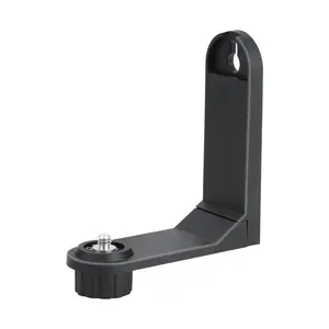 Magnetic L-Shaped Level Stand, 360 Degree Adjustable, Iron Wall Mount Bracket, Strong Adsorption Function, Universal Tripod Adapter for Laser Levels