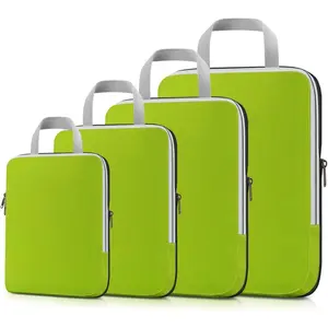 Compression Packing Cubes, Expandable Storage Travel Luggage Bags Organizers